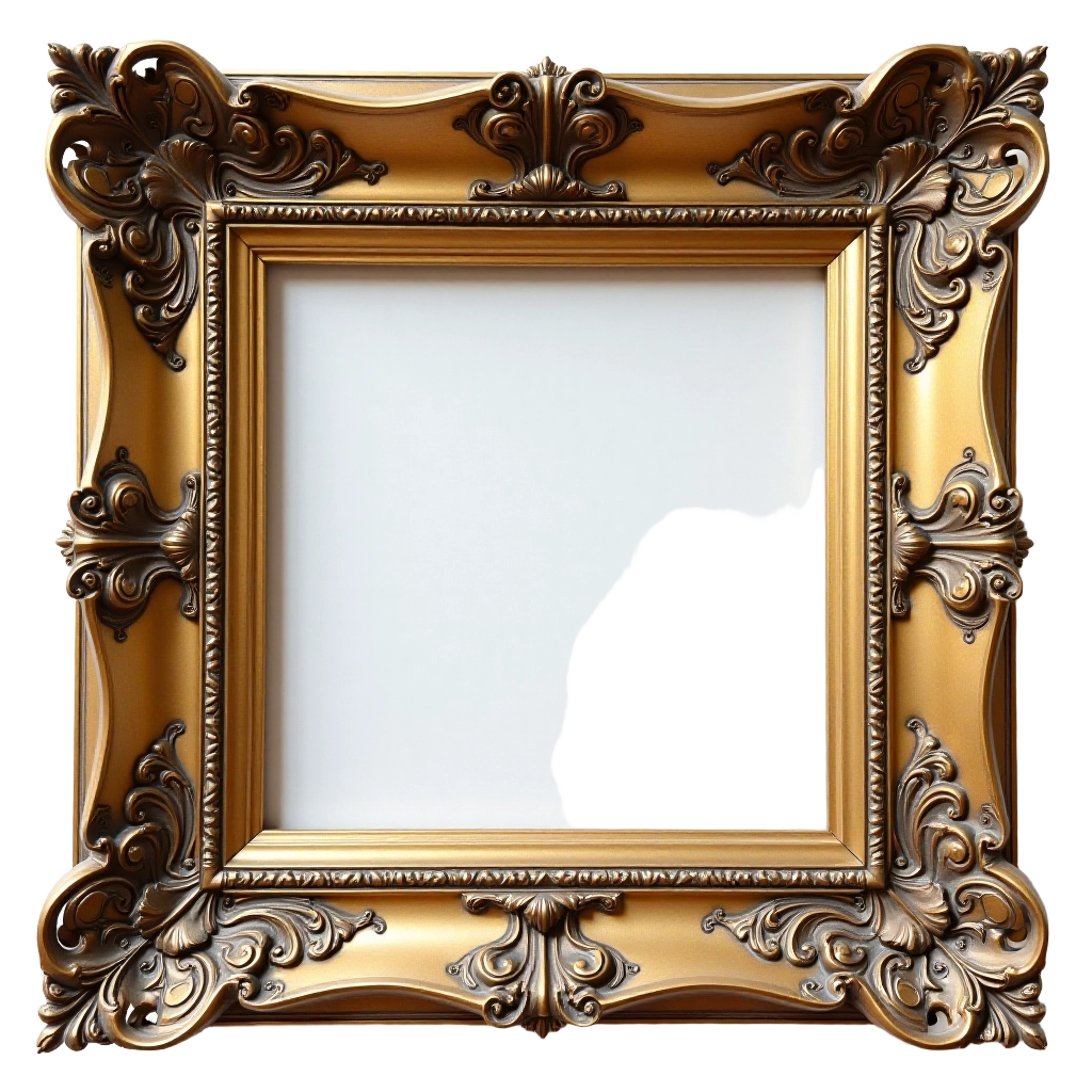 Ornate Gold Frame